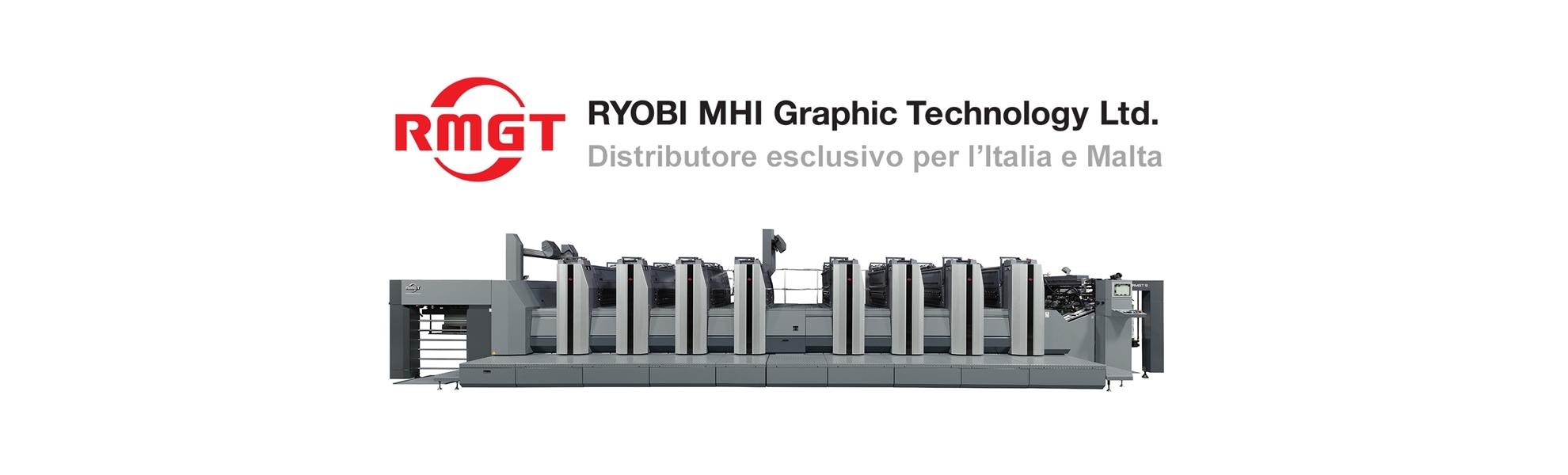 Distributore ufficiale RMGT RYOBI MHI Graphic Tecnology