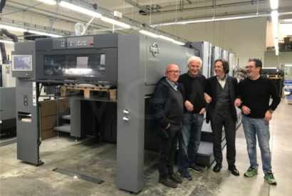 A brand new RMGT 1050ST-4 at La Zecca printing house