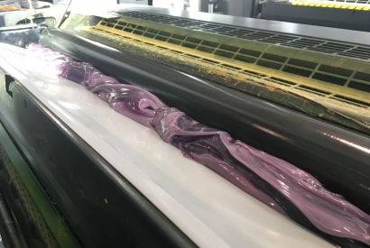 Drip-Off technique for offset printing machines